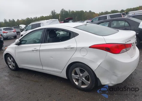 2013 Hyundai Elantra Gls из США, поврежденный, VIN 5NPDH4AE8DH422215